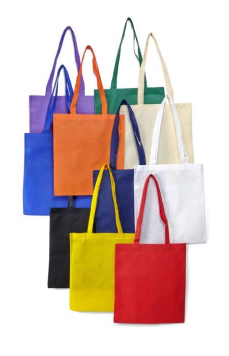 Sac cabas Polypro | 1,5 L | Non-tissé | Longues anses