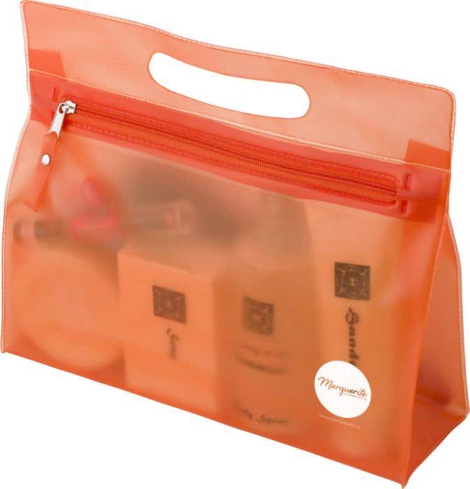 Trousse de toilette Moon | 0,5 L | Transparente | Poignée