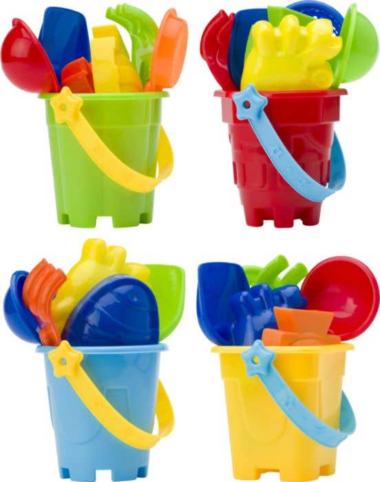 Mini-seau de plage Castle