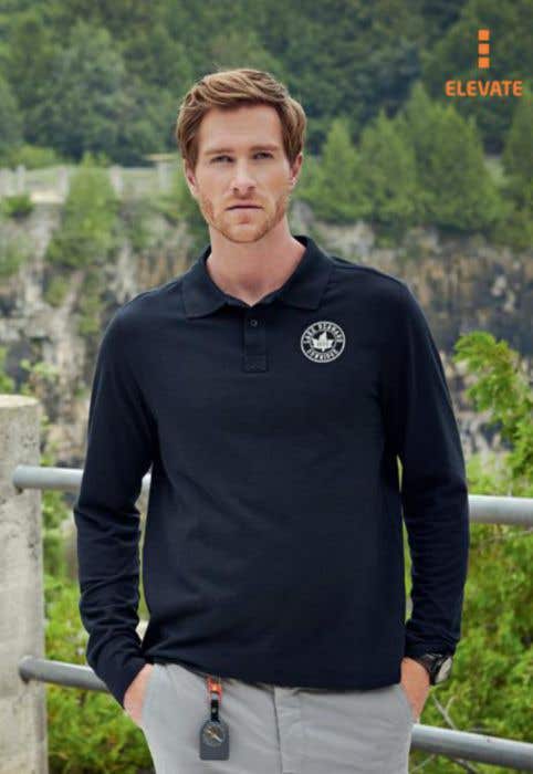 Polo Oakville manches longues (homme)
