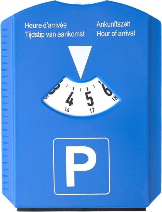 Disque de stationnement Parking NL | Grattoir à glace | Avec jetons de caddie