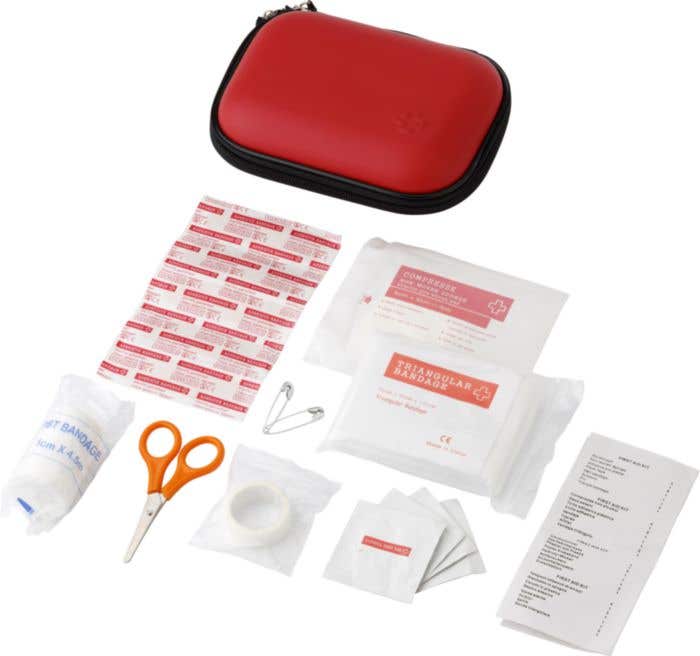 Trousse de premiers secours Maxicare | 16 pièces | Étui