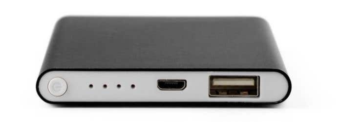 Batterie externe Extra-slim | 4.000 mAh | Indicateur LED