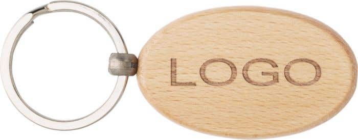 Porte-clés Madera Oval