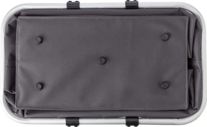 Panier à provisions Carrino | 30 L | Structure en aluminium | Pliable