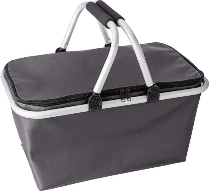 Panier à provisions Carrino | 30 L | Structure en aluminium | Pliable