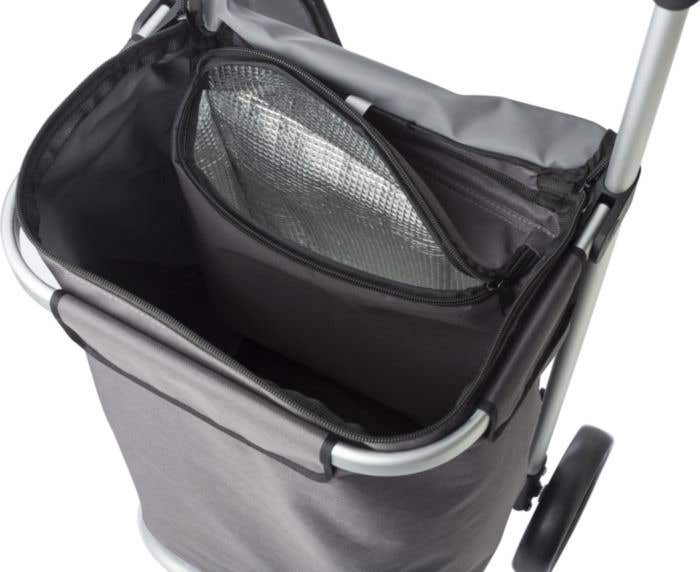 Chariot de courses Coolcaddy | 40 L | Sac isotherme | Pliable