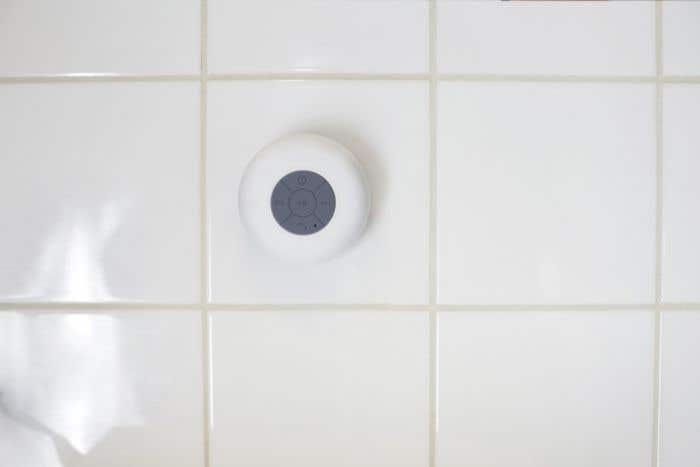 Enceinte Sing-Shower | Sans fil | Résistante aux éclaboussures | Avec ventouse