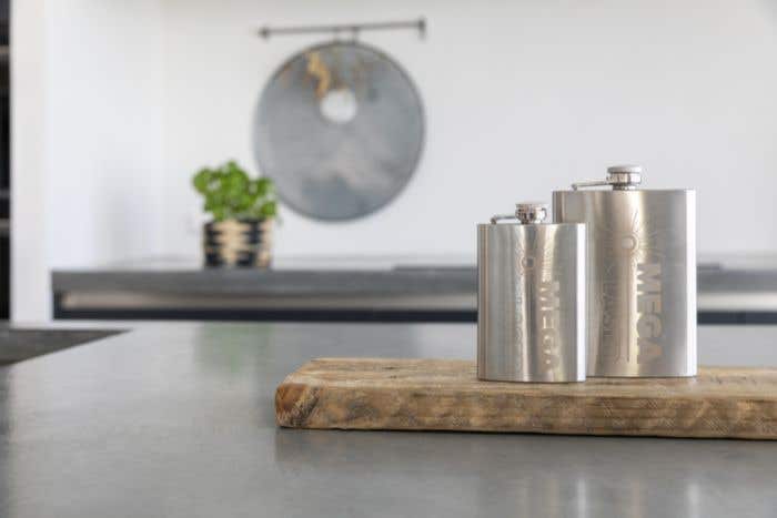 Flasque Shot | 240 ml | Inox | Bouchon à vis