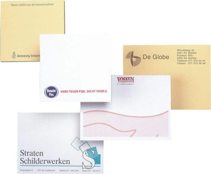 Notes adhésives 10 x 7,5 cm