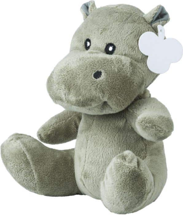 Hippopotame en peluche Hippo | 20 cm | Yeux brodés