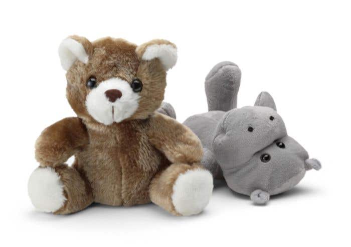 Hippopotame en peluche Hippo | 20 cm | Yeux brodés