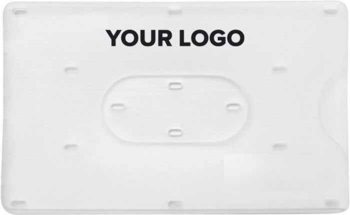 Porte-carte Frosty | 1 carte | Transparent