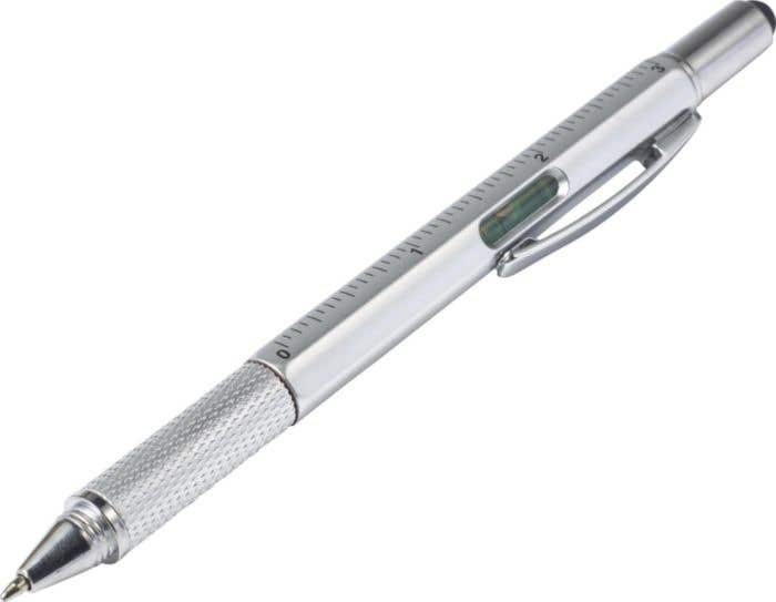Stylo stylet Multiniveau | 5-en-1 | Mécanisme rotatif