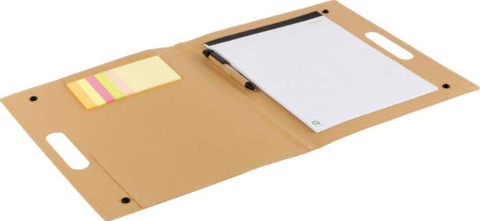 Conférencier Cartostick | A4 | Carton | Notes repositionnables | Bloc-notes | Avec stylo