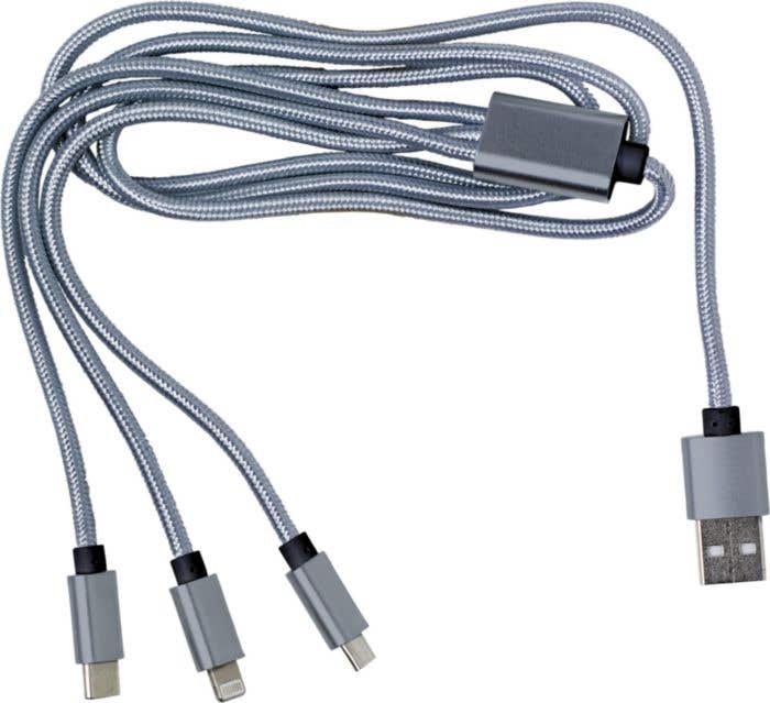 Câble de recharge Triple Charge