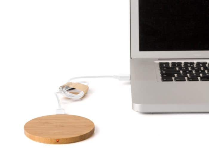 Chargeur sans fil Smartload | Bambou | 15W