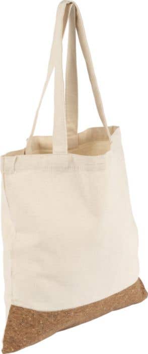 Sac Corcho | Coton | Détails en liège | Longues anses