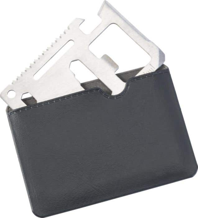 Multi-outil Card | 11-en-1 | Inox | Format carte de crédit