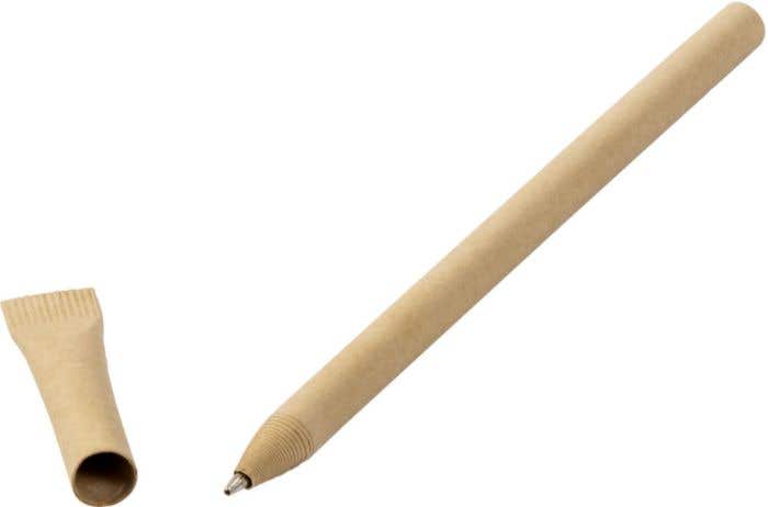 Stylo à bille Carto | Carton recyclé | Avec capuchon