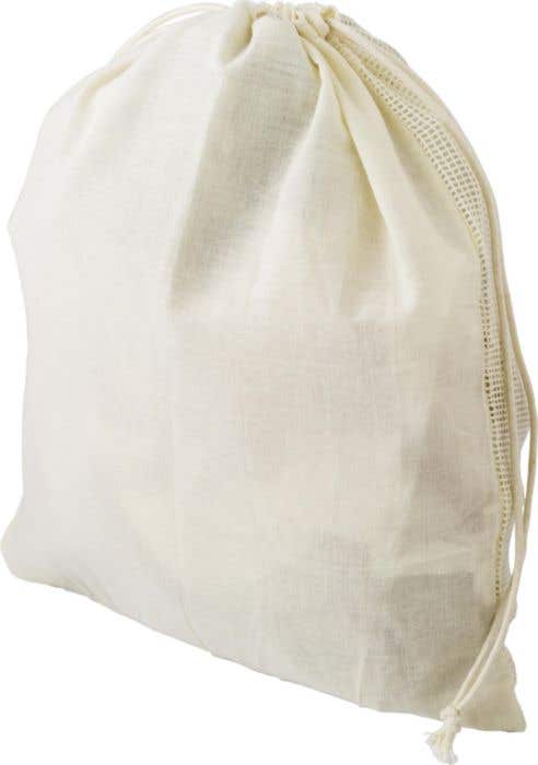 Sac à fruits et légumes Eco | 2,85 L | Coton | Fermeture à cordon
