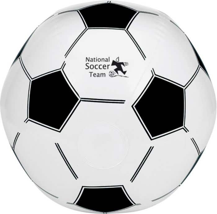 Ballon de plage Soccer | Gonflable | Motif ballon de football