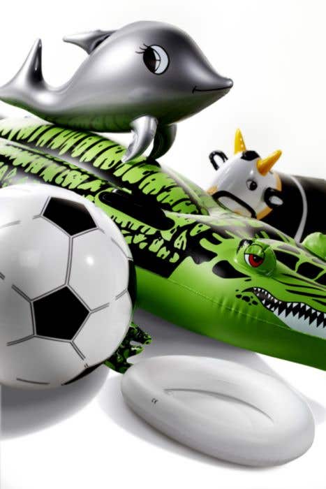 Ballon de plage Soccer | Gonflable | Motif ballon de football