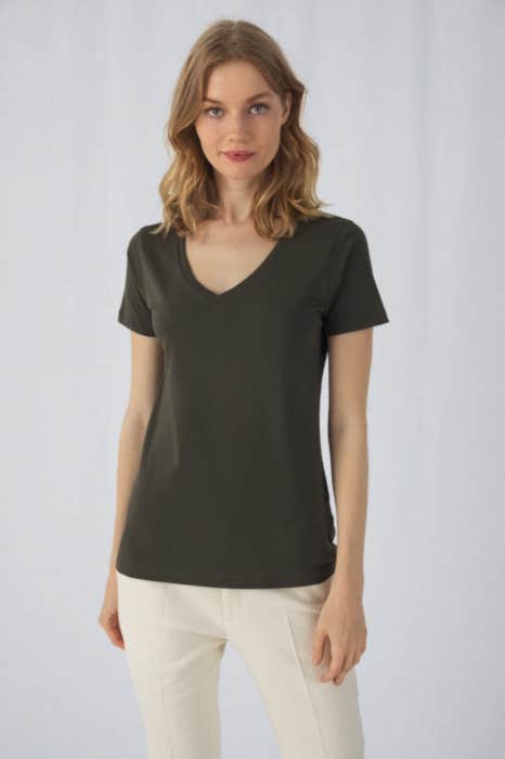 T-shirt Inspire V-neck Organic (femmes)