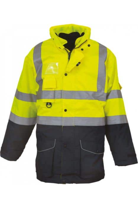 Parka Hi-Vis Multi-Functional 7-in-1