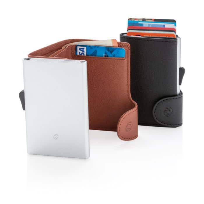 Porte-cartes Portefeuille anti RFID C-Secure
