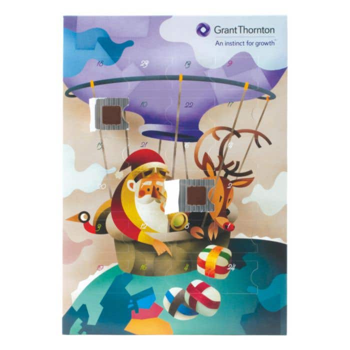 Calendrier de l'Avent A4 full color