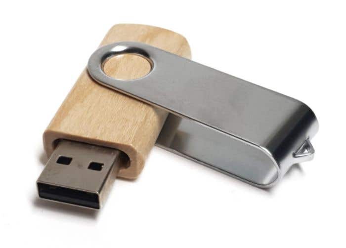 Clé USB Slidewood