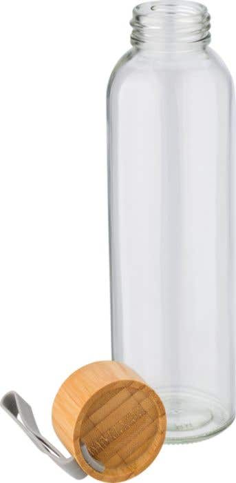Gourde Vidrobam | 500 ml | Verre | Bouchon en bambou