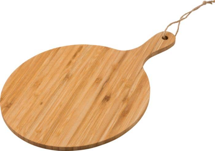Planche à servir Cortar | Ø 20,5 cm | Bambou | Passant de suspension
