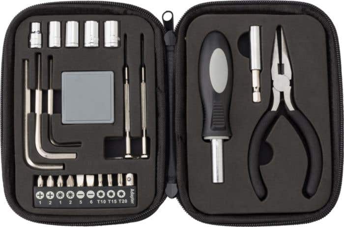 Set d'outils Leathertool | 24 pièces | En étui
