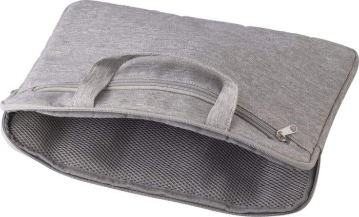 Sacoche pour ordinateur portable Ibrahim | 1,75 L | Compartiment portable 13" | Recyclée | Compartiment avant