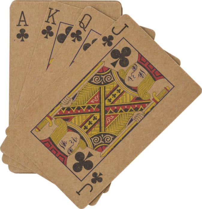 Jeu de cartes Ecoplay | Papier recyclé | 54 cartes