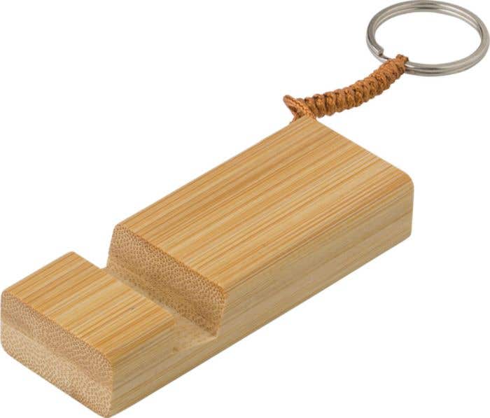 Porte-clés Woodcall | Bambou | Support téléphone