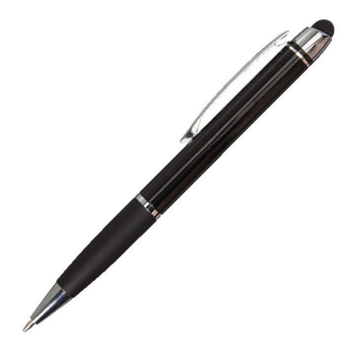 Stylo stylet Touchgrip | Aluminium | Mécanisme rotatif