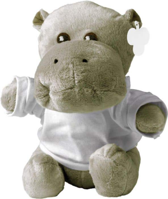 Peluche avec T-shirt Hippo