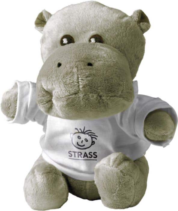 Peluche avec T-shirt Hippo