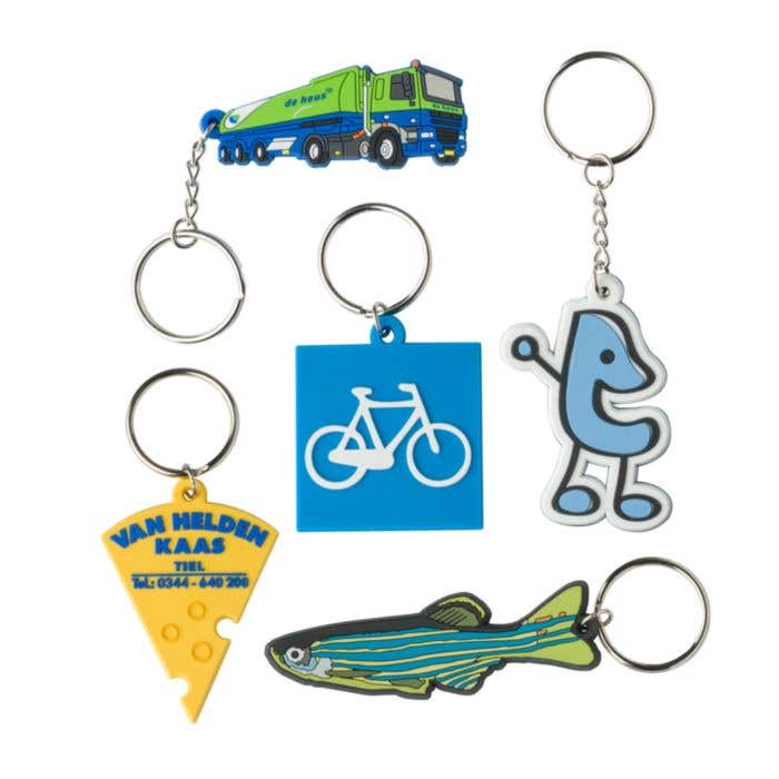 Porte-clés PVC Promo 21-30 mm (3D)