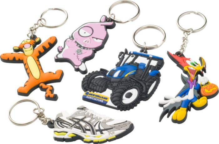 Porte-clés PVC Promo 41-50 mm (3D)