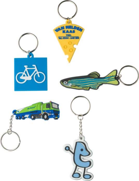 Porte-clés PVC Promo 91-100 mm (3D)