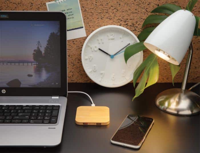 Chargeur sans fil Bamo Duo-USB