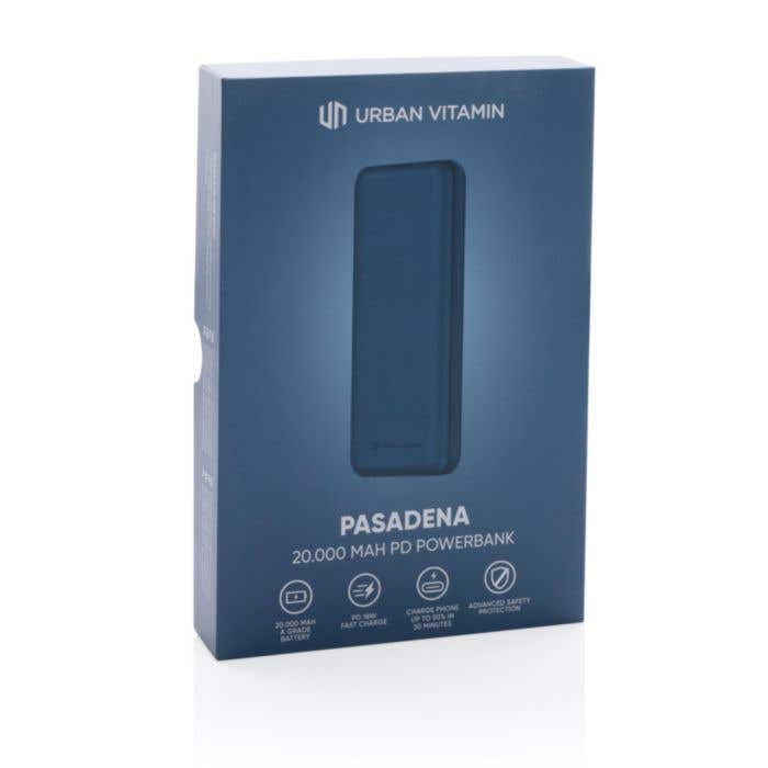 Batterie externe Urban Vitamin Pasadena 20.000 mAh