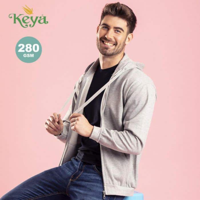 Sweat Hoodie Keya Zip SWZ280